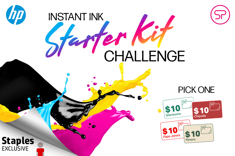 HP Instant Ink Starter Kit Challenge