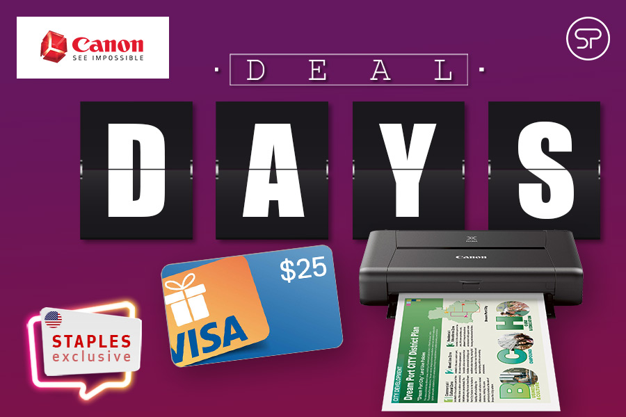 Canon Deal Days: Staples