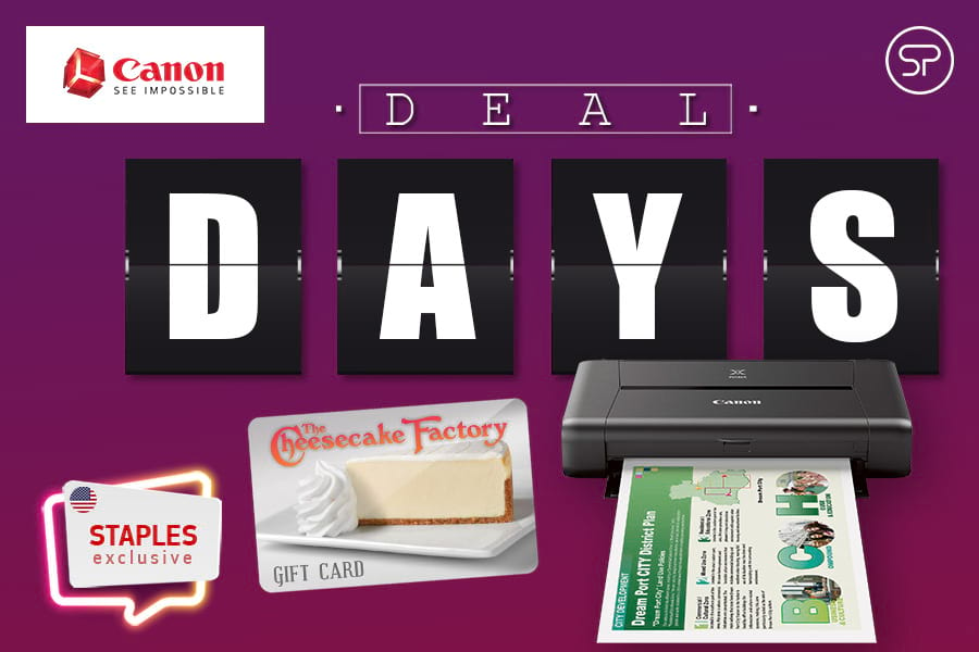 June Canon Deal Days: Staples