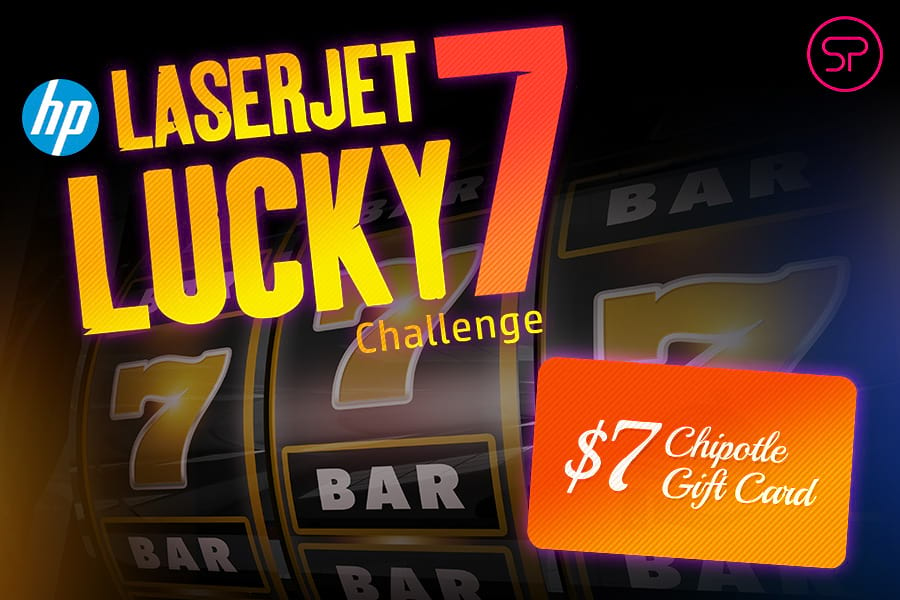 HP LaserJet Lucky 7 Challenge