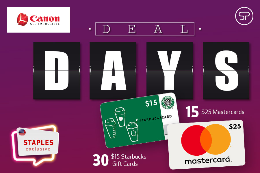 July Canon Deal Days: Staples