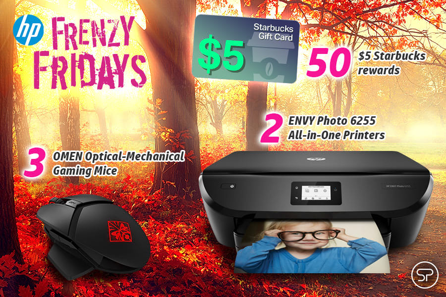 September HP Frenzy Fridays