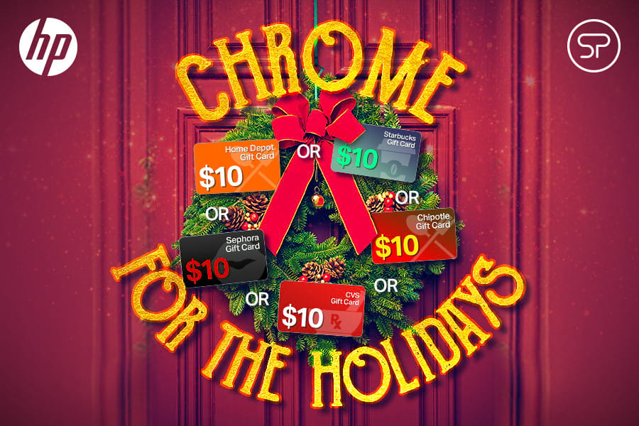 HP Chrome for the Holidays