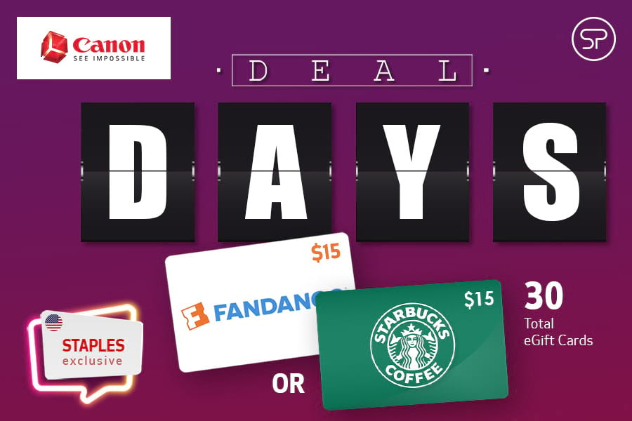 Canon Deal Day - Staples