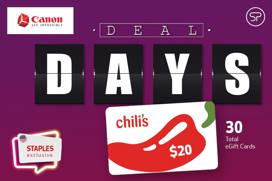 Canon Deal Days - Staples