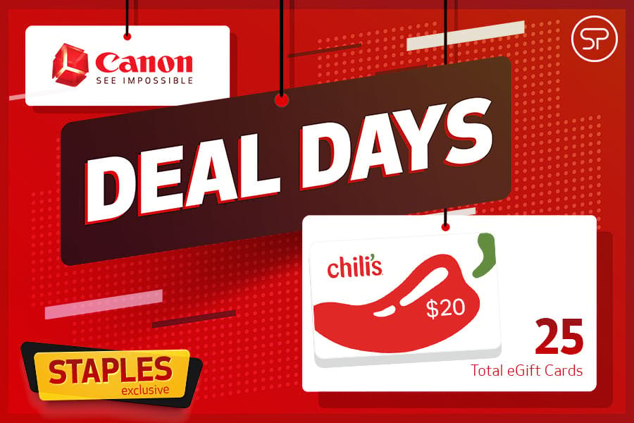 Canon Deal Day – Staples