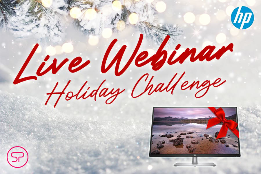 HP Live Webinar Holiday Challenge