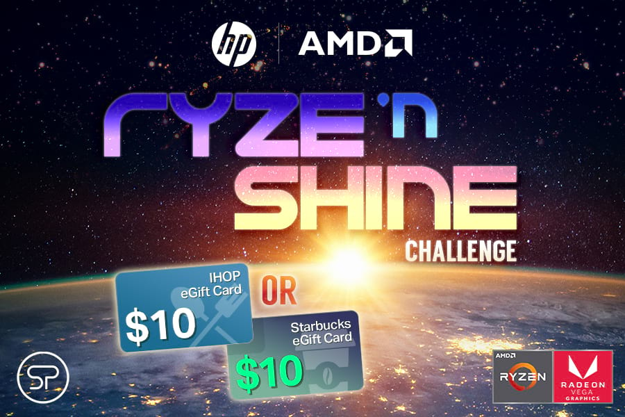 HP + AMD Ryze ‘n Shine Challenge