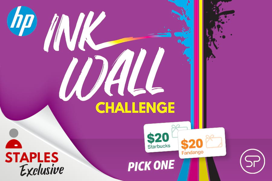 HP Ink Wall Challenge