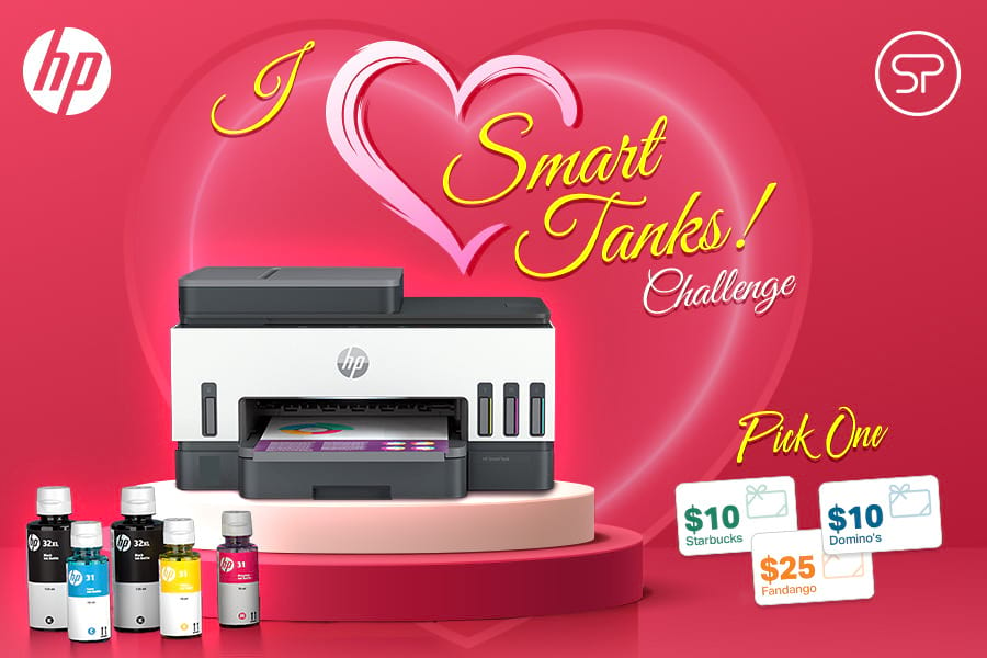 I Heart HP Smart Tanks Challenge