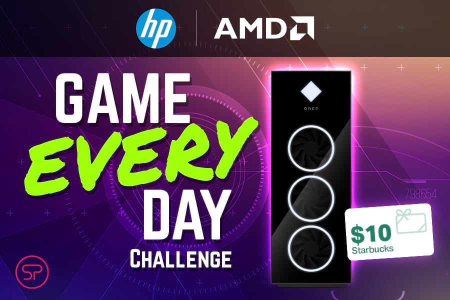 HP & AMD Game Every Day Challenge