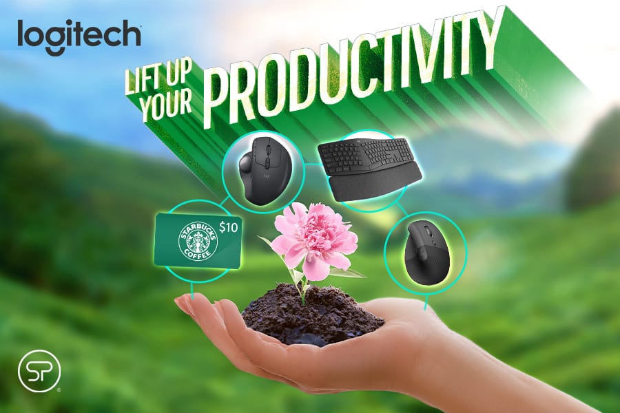 Logitech Lift Up Your Productivity