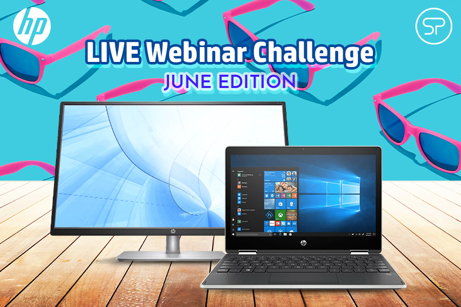 HP Live Webinar Challenge: June