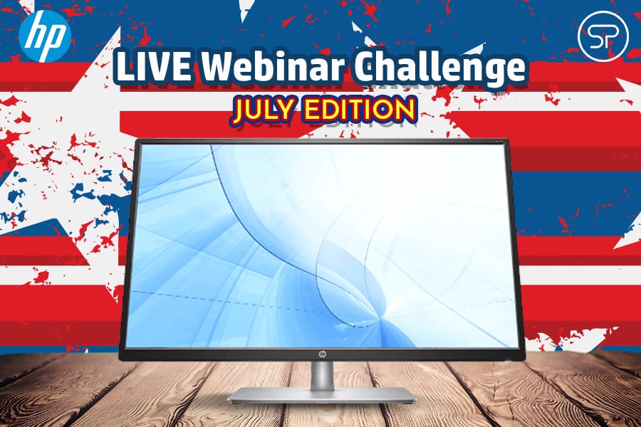 HP Live Webinar Challenge: July