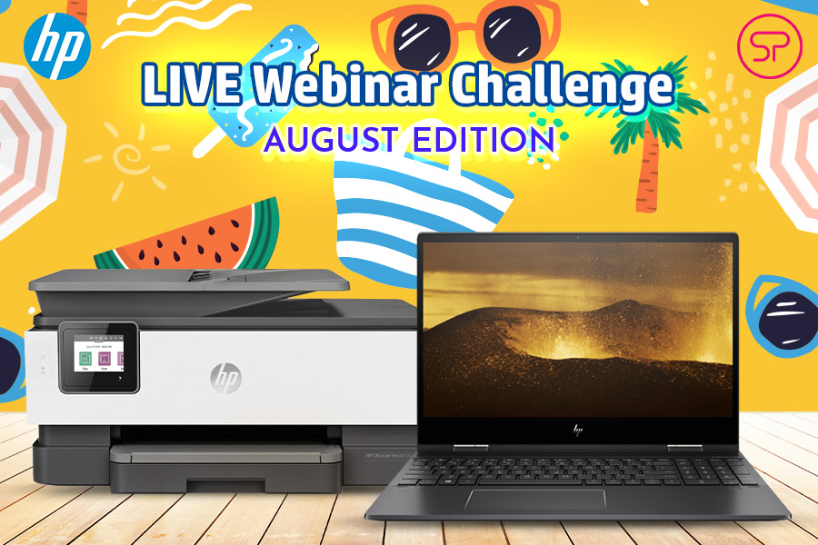 HP Live Webinar Challenge: August