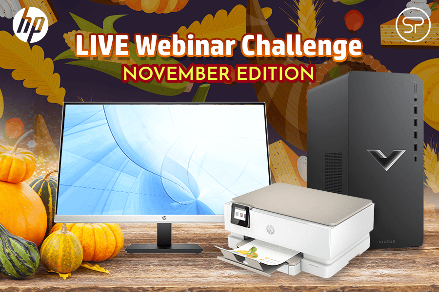 HP Live Webinar Challenge: November Edition
