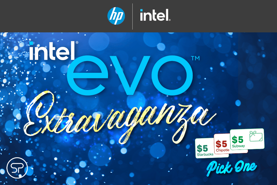 HP & Intel® Evo™ Extravaganza Challenge