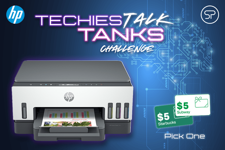 HP Techies Talk Tanks Challenge