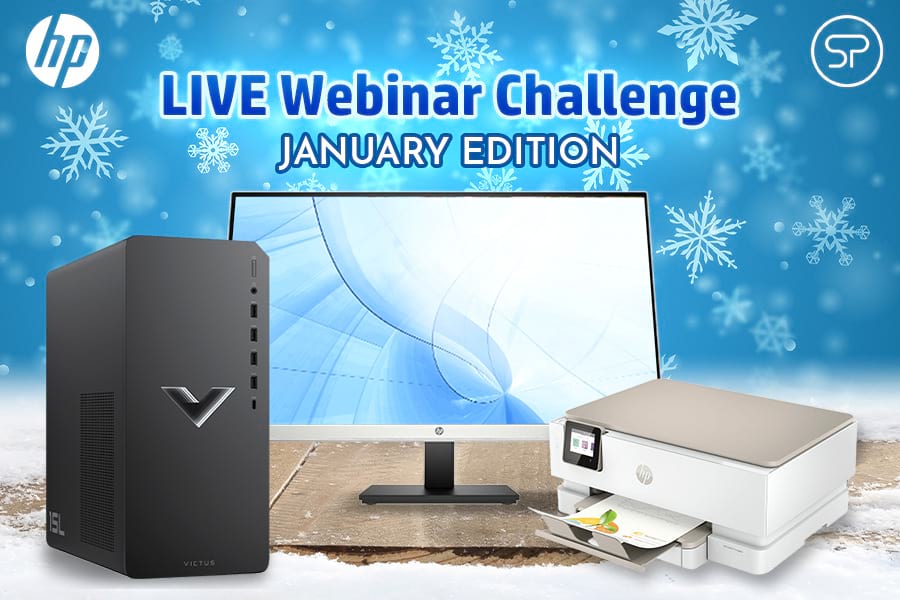 HP Live Webinar Challenge: January Edition
