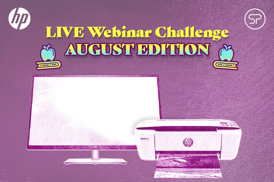 HP Live Webinar Challenge: August