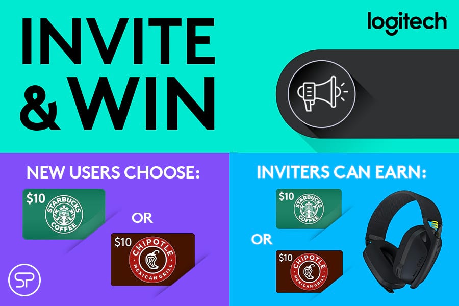 Invite & Win with Logitech