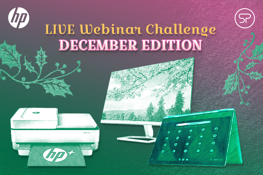 HP Live Webinar Challenge: December Edition