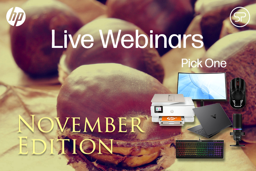 HP Live Webinar Challenge: November Edition