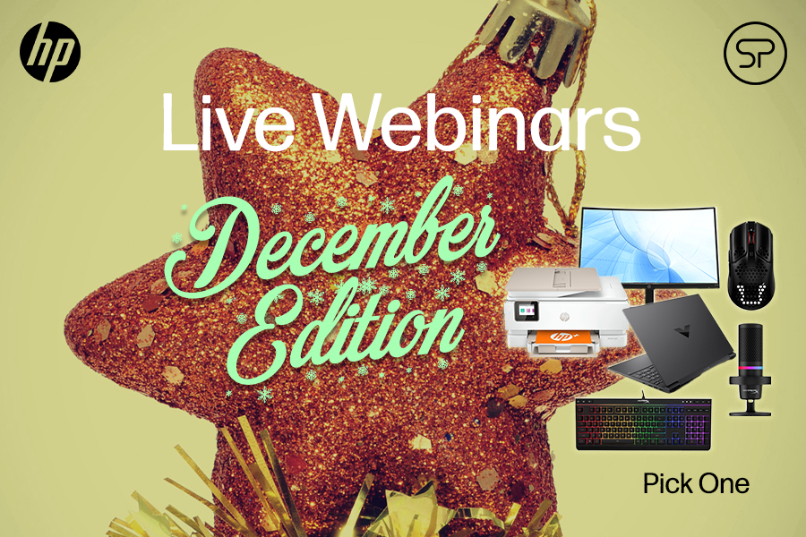 HP Live Webinar Challenge: December Edition