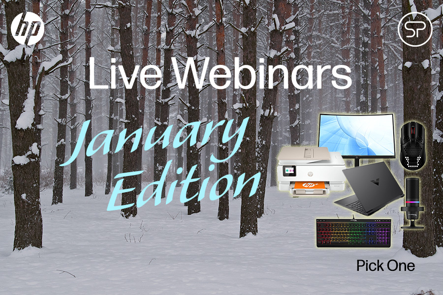 HP Live Webinar Challenge: January Edition