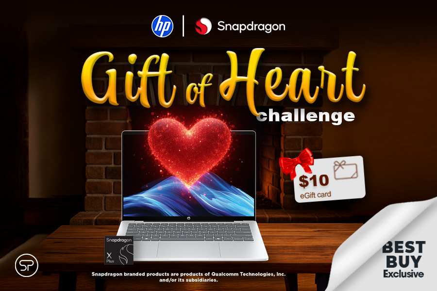 HP & Snapdragon Gift of Heart Challenge HP & Snapdragon Gift of Heart Challenge