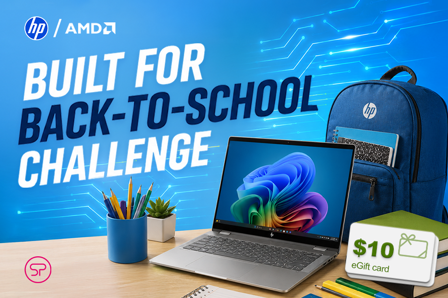HP & AMD Built for Back-to-School Challenge