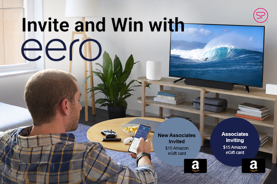 Invite and Win with eero